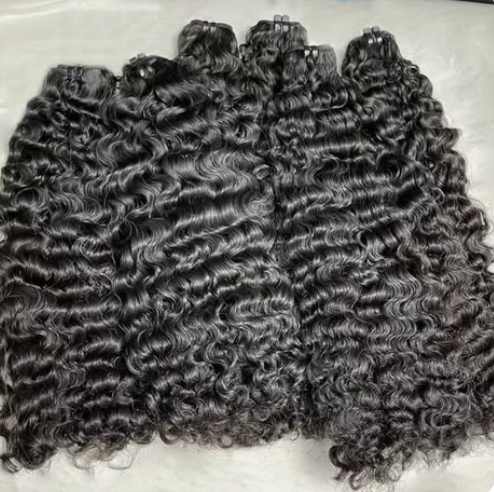 Raw Bundles of indian curly hair