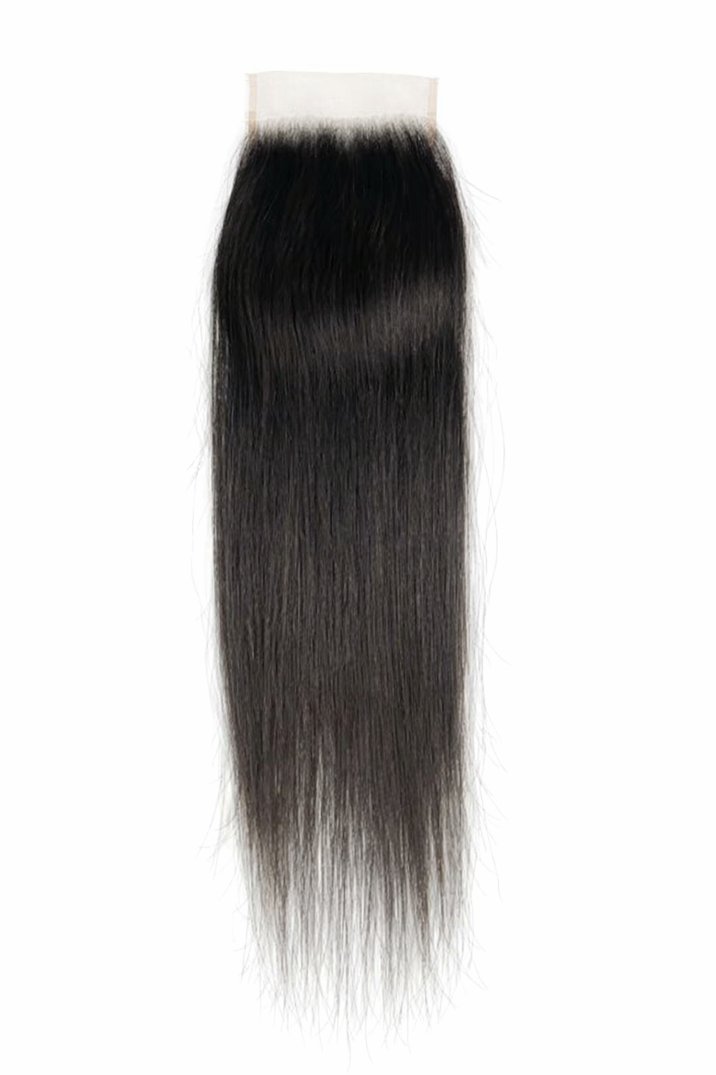 Vietnamese straight closure worn