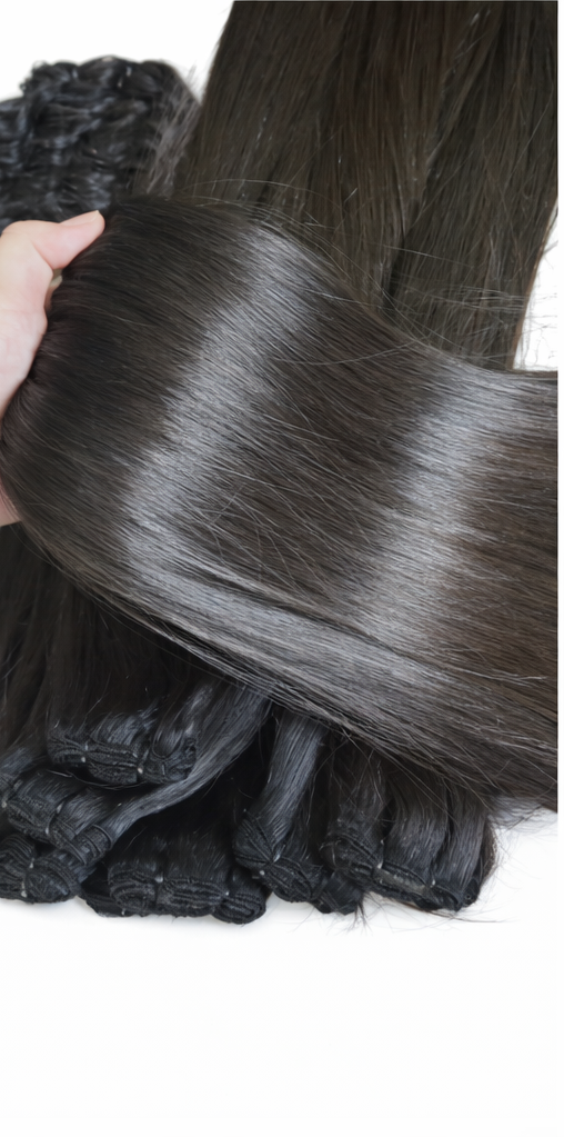 Natural black Raw Vietnamese Hair fast shipping