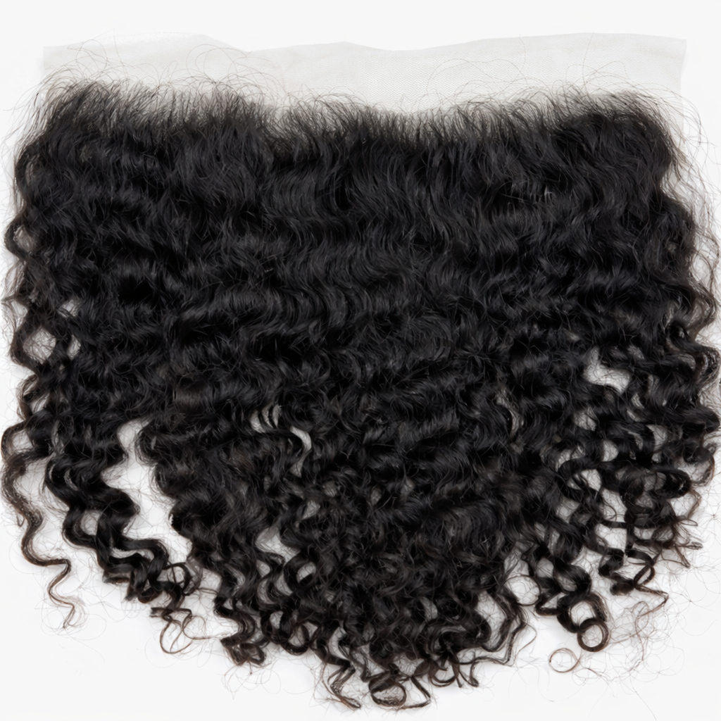 Indian curly hair frontal